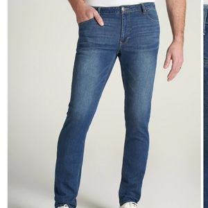 Mens 36/36 slim straight jeans